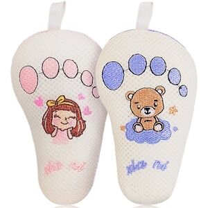 Baby and Kids Bath Loofah Sponge (2 Pack)